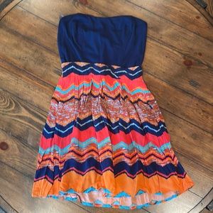 Juniors size S strapless sundress